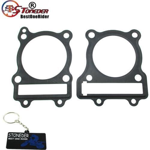STONEDER Engine Cylinder Head Gasket For Z190 Zongshen 190cc Zongshen 2V Z190 Engine ZS1P62YML-2 Pit Dirt Bike