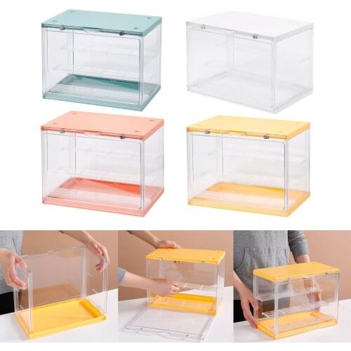 Clear Acrylic 3 Tier Display Case Stand Dustproof Showcase Holder fits for Action Figures
