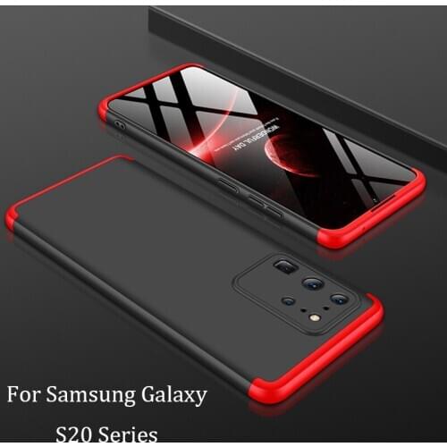 Slim Case for Samsung Galaxy S20 Plus Case 360 Full Protection 3 in 1 Matte PC Cover for Samsung Galaxy S20 Ultra Case Coque