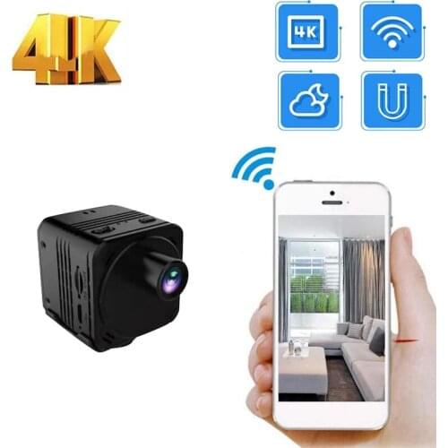 4K Mini Camera Smart Wireless WiF Camcorder Home Security Video Recorder Motion Detection Night Vision Mini Camera