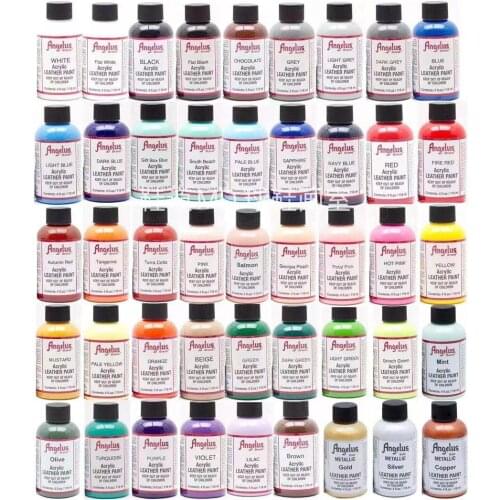 118ml/bottle leather Sneakers Custom Paint DIY Hand-Painted airbrush watercolor pigment Waterproof not fade color change repair