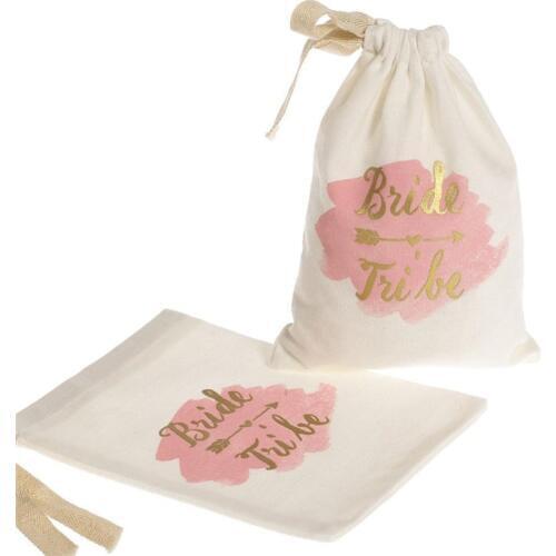 5pc Hangover Bridal Tribe Hen Night Wedding Decoration Gift Bag Team Bride Gift Bag Bridal Shower Party Decoration Favor Gift-S