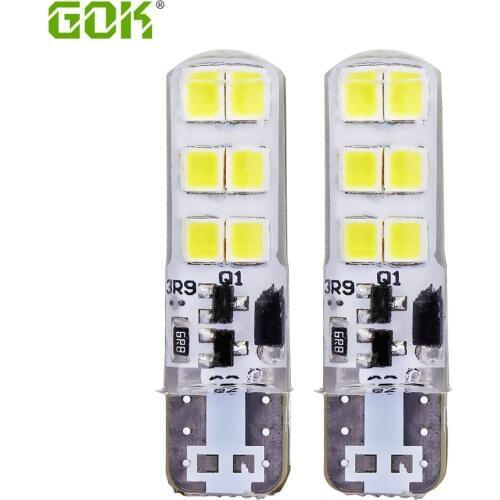 50PCS/LOT t10 led strobe high quality Strobe T10 LED flash w5w 12SMD t10 12LED 2835 smd car led Light Bulbs wholesale
