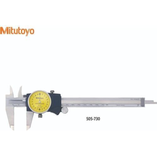 505-730 0-150mm 505-731 0-200mm Mitutoyo Dial Caliper Measure Stainless Steel CncTool