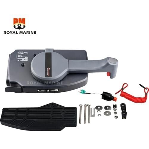 Outboard engine Side mount control box for YAMAHA YMH Engine (Simple) ,Push to open boat motor 703-48205