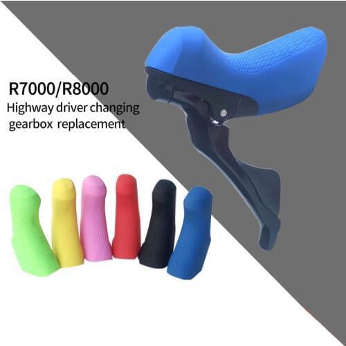 Road Bicycle Shift Brake Lever Cover Silicone Bike Shifter Kit Mechanical Hood Covers for R7000/R8000
