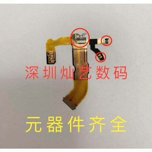 For Ricoh GR , GR2 GR II Film Camera Lens Shutter Aperture Flexible Flex Cable Ribbon With Socket NEW