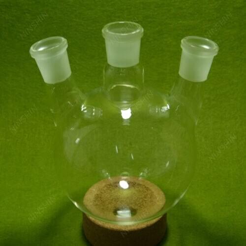 1000ml 3 neck round bottom Boiling Flask,24/29 joint,Glass flask,lab glassware