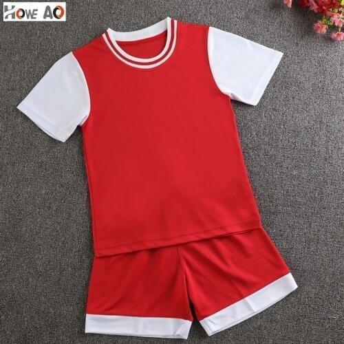 HOWE AO Child Basketball Jersey Sets 2019 Basketball Uniforms Kids Basketball Jerseys Sports Clothes Breathable Sportswear