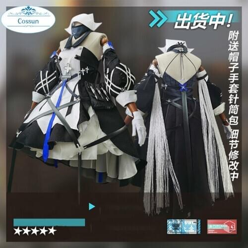 Anime Arknights Whisperain RHODES ISLAND Initial Suit Dress Uniform Cosplay Costume Halloween Party Outfit For Women 2020 NEW
