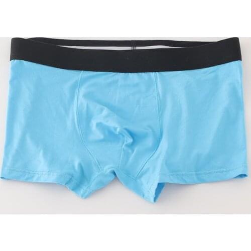 Men Underwear Boxers Cotton Qucik-Dry Sexy Men Boxers Breathable Mens Slip Cueca Male Panties Underpants Mid Rise Boxers