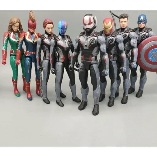 MV Avenger Iron-man Captain American Black-Widow Hawkeyes Nebura Quantum Suit 6" Loose Action Figure Toy Doll