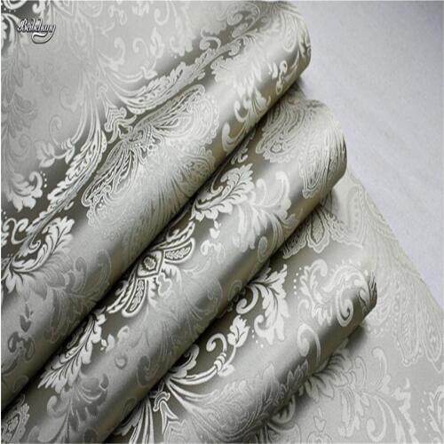 Beibehang Nonwovens Wallpapers Bedroom Living Room Wallpapers TV Walls Wallpapers Damascus papel de parede 3d para sala atacado