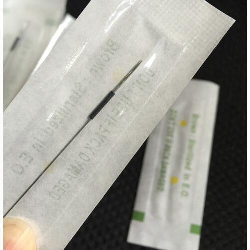 Disposable Sterilized Professional Tattoo Needles 3RL For Tattoo Eyebrow Pen Machine Permanent Makeup Kit 100pcs PMU needles 3R