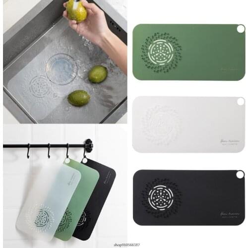 Silicone Floor Drain Cover Anti Clogging Drain Stopper Filter Screen Hair Catcher Floor Drain Pad for Bathroom Shower Sink a6 21