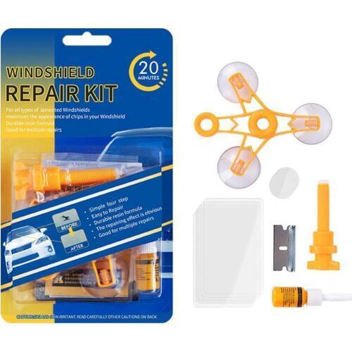 Universal Car Window Repair Tools Window Glass Curing Glue Car Windshield Repair Tool DIY Auto Glass Scratch Crack Restore Kit