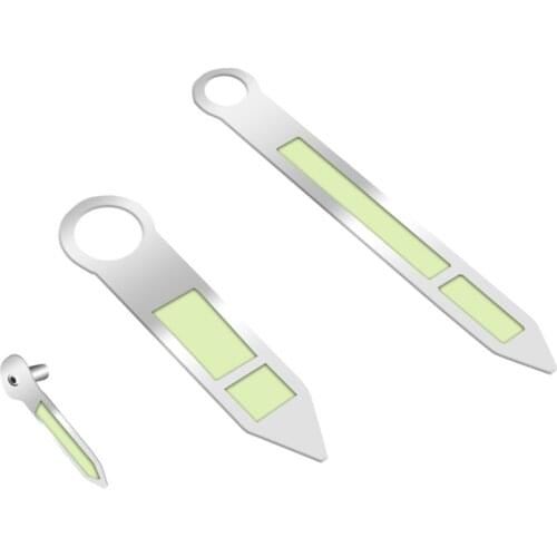 Green Luminous Watch Hands for ETA 6497/6498 Seagull ST3600/ ST3620 Movement Replacement Repair Accessories