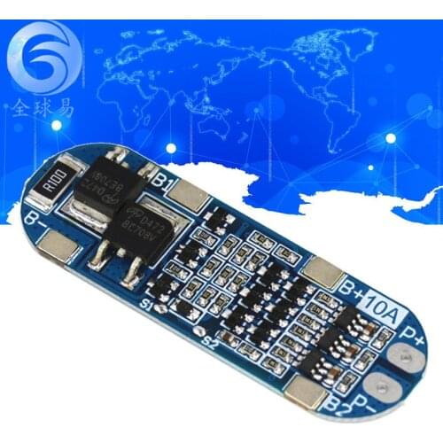 1pcs 3 String 12V18650 Lithium Battery Protection Board 11.1V 12.6V 13A Current Limiting Protection