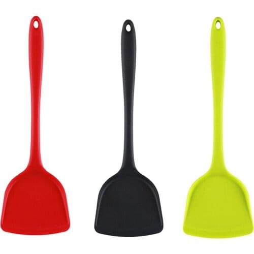 33CM Silicon Spatula Kitchen Scraper Pro Home Cooking Utensils Beef Meat Wide Pizza Shovel Non-stick Turners Food Kitchen Tools