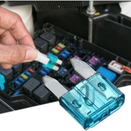 60Pcs 5/10/15/20/25/30A Assorted Auto Car Truck Standard Mini Blade Fuses Kit