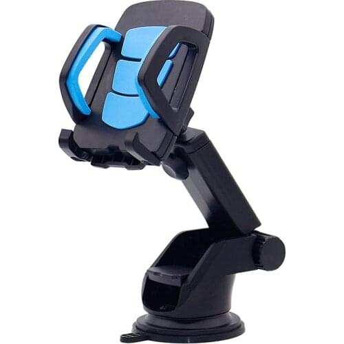 Car Phone Holder Smartphone Accessories Mount Stand Soporte Celular Para Auto Dashboard Suction Cup Windshield Glass