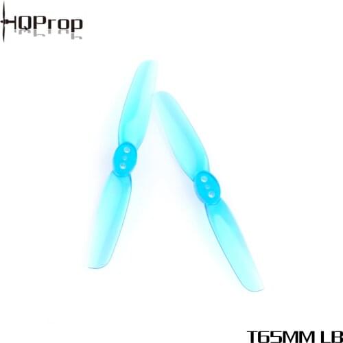 10Pairs 20PCS HQProp HQ T65MM 65mm 2.5 Inch 2-Blade Propeller 1.5mm Hole CW CCW for FPV Racing Quadcopter Drone Toothpick Frame