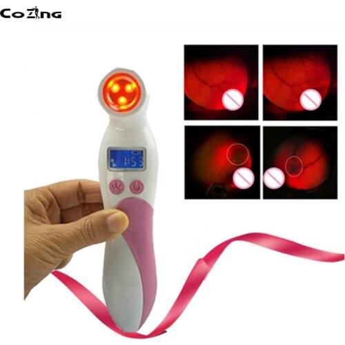 Infrared Light&Vibration Breast Cancer Test Detector Monitor USB Home Chest Care Machine Portable Breast Health Check Device