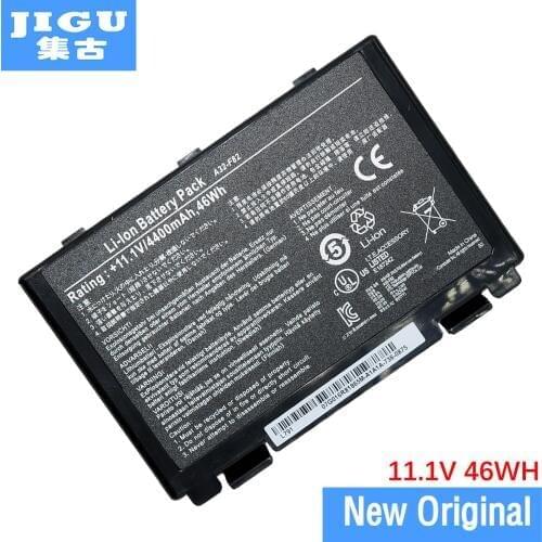 JIGU For Asus A32-F82 A32-F52 L0690L6 L0A2016 Original laptop Battery For Asus F82 F83S K40 K40E K6C11 F52 K50 K51 K60