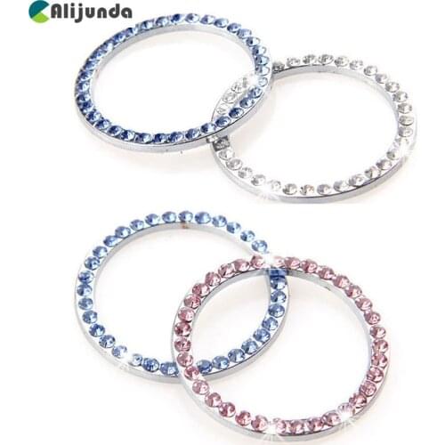 Car ignition switch decoration Ring Sticker for Toyota Camry Corolla RAV4 Yaris Highlander/Land Cruiser/PRADO Vios Vitz/Reiz Pri