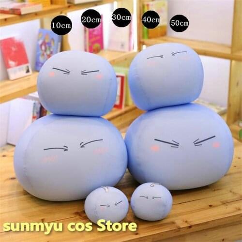 Anime That Time I Got Reincarnated As A Slime Rimuru Tempest Cosplay Prop Plush Stuffed Doll Pillow Gift
