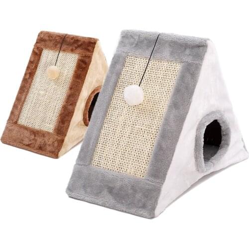 Cat Climbing Frame Cat Scratching Board Grinding Claws Sisal Scratching Board Cat Supplies Pet Kennel House