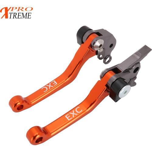 CNC Motorcycle Pivot Brake Clutch Lever For SX125 EXC200 250 300 400 450 525 SXS MXC XCF XCW SXF Off Road Dirt Bike
