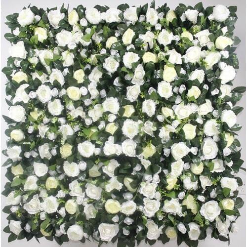 SPR Free Shipping High quality 10pcs/lot wedding decoration flower wall Artificial wedding backdrop flower road lead