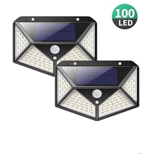 Motion Sensor LED Solar Light Solaire Foco Exterior Luces Jardin Garden Navidad Lampara Outdoor Wall Lamp Backyard Pathway