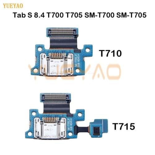 USB Charging Port Connector Plug Charge Dock Jack Socket Flex Cable For Samsung Galaxy Tab S 8.4 T700 T705 SM-T700 SM-T705