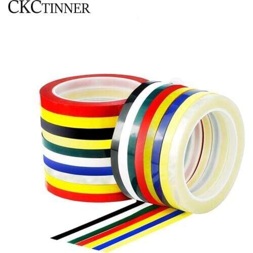 1pcs 3mm 4mm Length 66M 5S desktop positioning tape marking tape whiteboard color discrimination warning drawing grid line