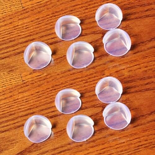 10Pcs Children Safety Collision Angle Spherical Transparent Protective Corner