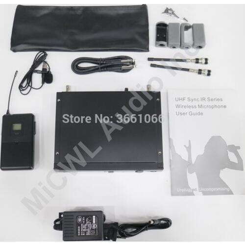 100% MiCWL SLX SLX24 UHF Wireless Microphone System Cardioid Cordless Headset Lapel Lavalier Mic for Stage Karaoke DJ WL93