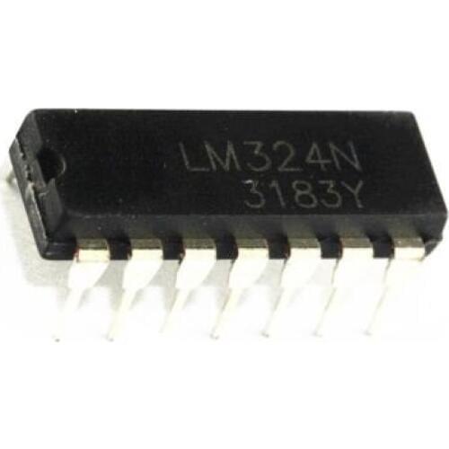 20 PCS IC LM324N LM324 DIP14 Low Power Quad Op-Amp NEW