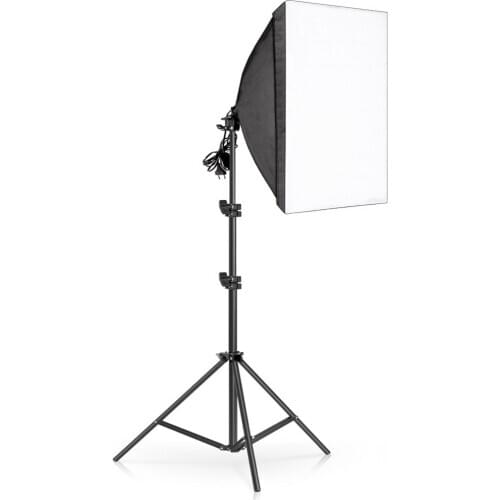 Photography Softbox Lighting Kits 50x70CM Professional Continuous Light System For Photo Studio Equipment Light box