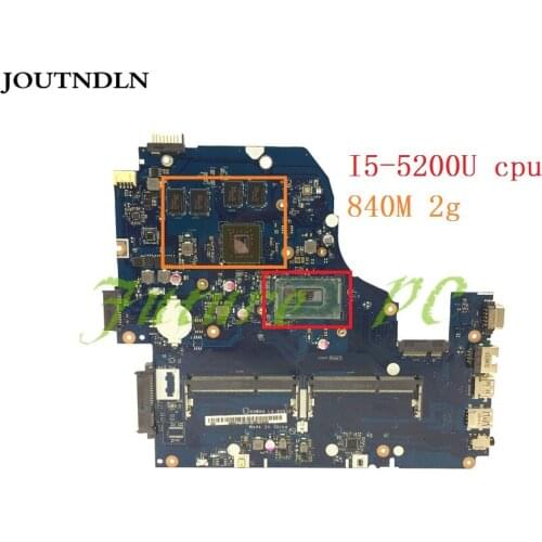 JOUTNDLN FOR Acer Aspire E5-571 E5-571G Laptop Motherboard NBMLC11007 A5WAH LA-B991P w/ I5-5200U cpu and 840M 2g GPU Test work