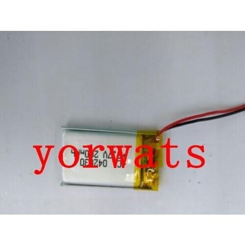 New Hot A Rechargeable Li-ion Cell 3.7V polymer lithium battery 402030 042030 direct selling MP3 Bluetooth early education