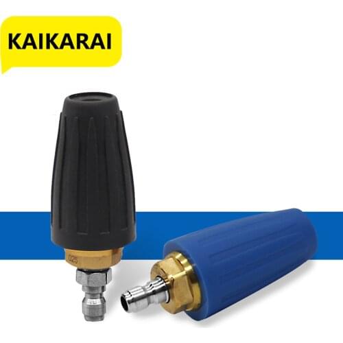 Pressure Washer Rotating Turbo Nozzle for Hot and Cold Water,Pressure Washer Tips 3.0 GPM with 1/4 Inch Quick Connect,3600PSI