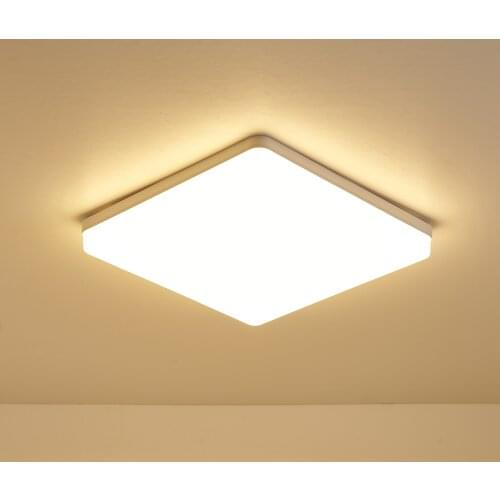LEDs Ceiling Light Flush Mounting 18W 24W 36W 48W Square Ceiling Lamp for Kitchen Bedroom Hallway Warm / White Ceiling Light