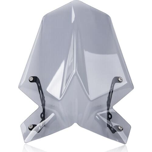 For KTM DUKE 790 2018 2019 2020 SPORT Double Bubble Windscreen Windshield with Bracket Wind Deflector Motorcycle Accessories New