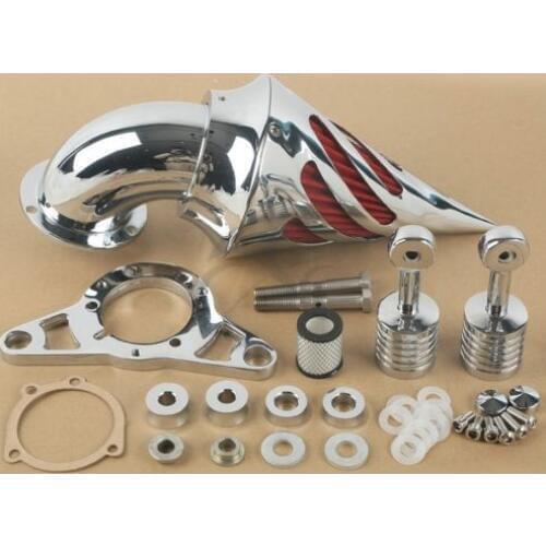 TCMT Motorcycle Air Cleaner Intake Filter for Harley Dyna Street Bob Low Rider Super Wide Glide Night Train Cross Bones Fat Boy