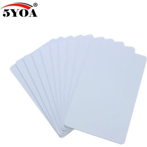 5YOA 100pcs EM4305 T5577 Duplicator Copy 125khz RFID Tag Access Control Porta Chave Card Key Fob Token Ring Proximity