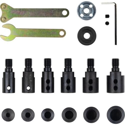 M10-5mm/6mm/8mm/10mm/12mm/14mm Motor Shaft Coupler Sleeve Saw Blade Coupling Joint Connector Saw Chuck Adapter Connecting Rod