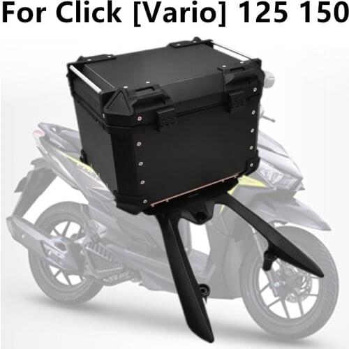 Motorcycle Accessories for Honda Click 125i 150i Vario 125 150 Rear Luggage Box High Quality Waterproof Tail Case Storage