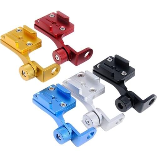 Aluminum Motorcycle Rearview Mirror Mount Bracket Holder For GoPro Hero 4 5 3 2 Xiaomi yi SJ4000 SJ5000 Camera Accessories